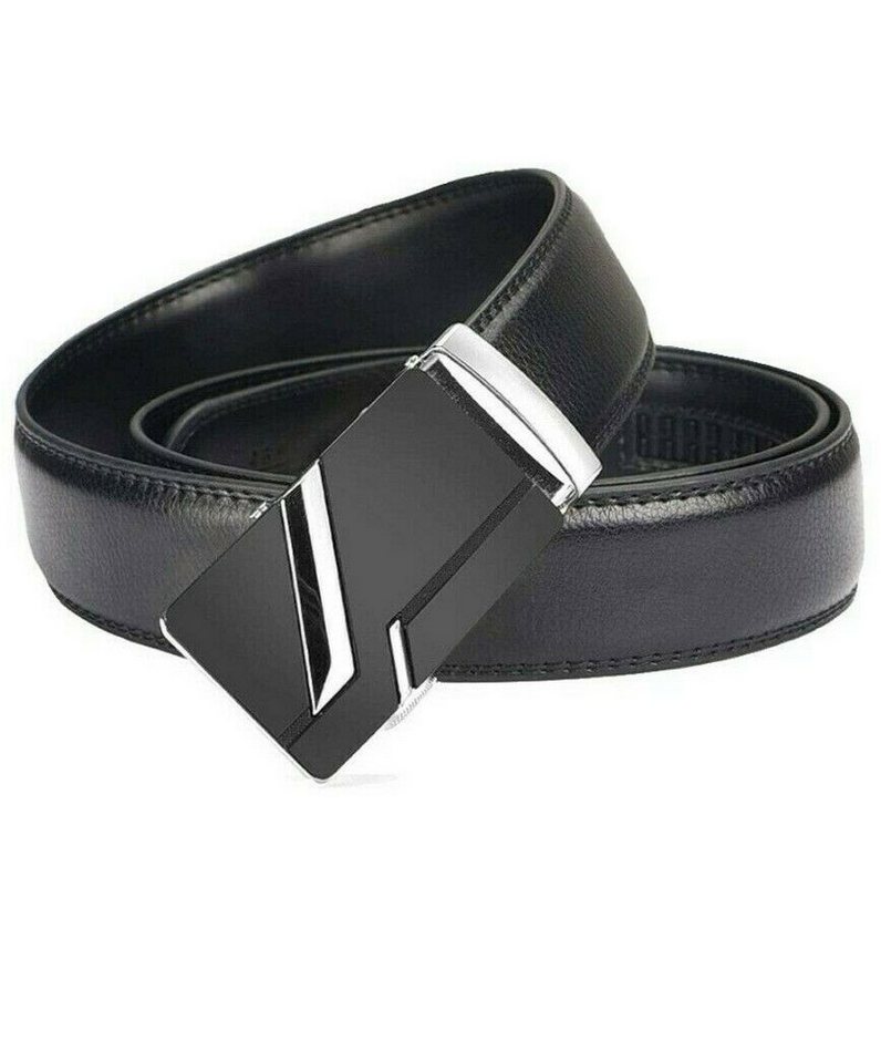 LOFTY Ledergürtel Automatikgürtel Herren, Gürtel Herren, Ledergürtel Herrengeschenk, 3,5 cm breit, kürzbar, Automatik Gürtel – Bild 5 von 5