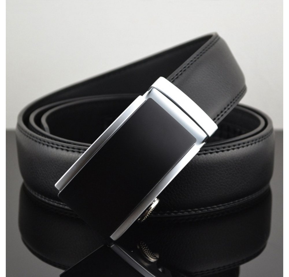 LOFTY Ledergürtel Herren Gürtel Leder, Ledergürtel, Herren Gürtel, Automatikgürtel Herrengeschenk, 3,5 cm breit, kürzbar, Automatik Gürtel – Bild 2 von 5