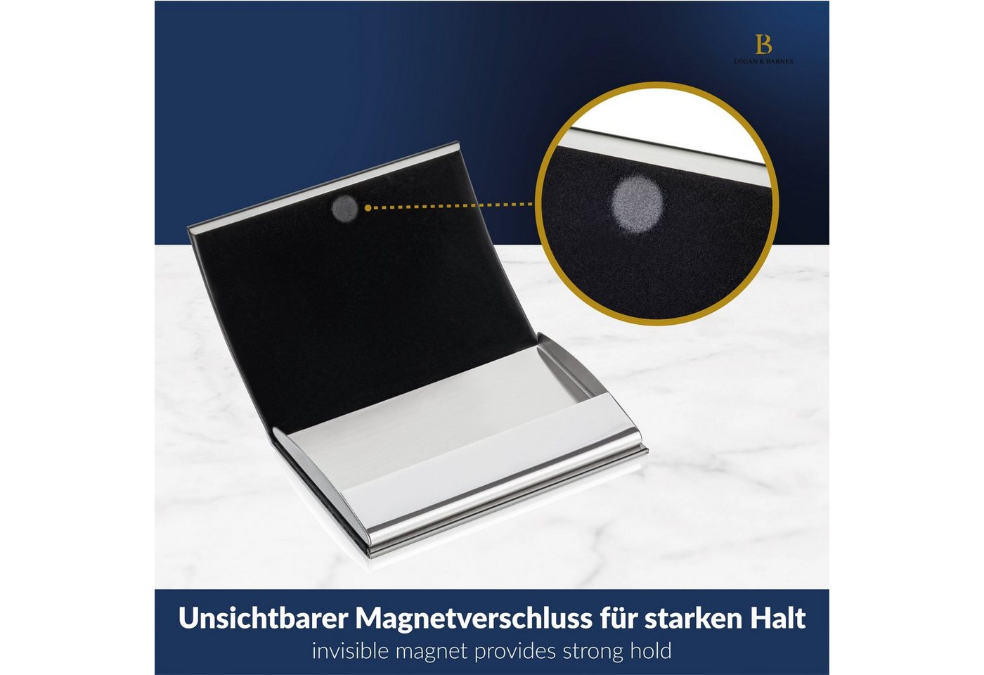 Logan & Barnes Kartenetui Cologne – Bild 2 von 5