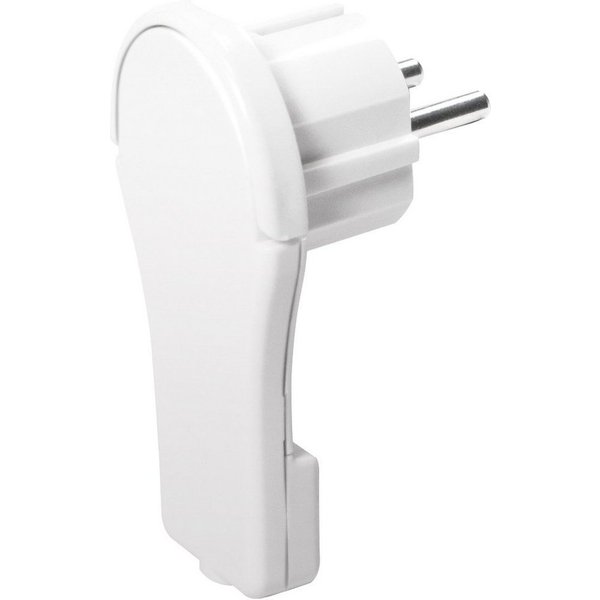 LogiLink LogiLink LPS228 Schutzkontakt-Flachstecker Kunststoff mit Aussteckhilf Steckernetzteil