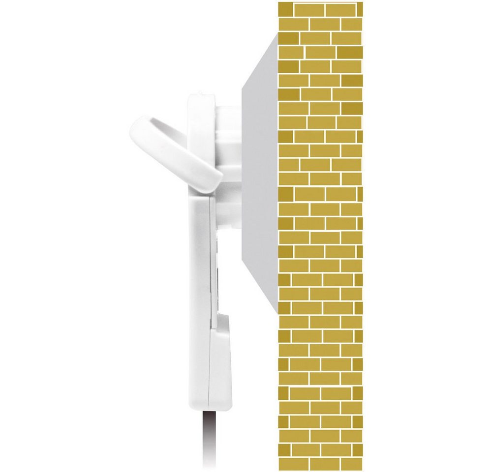 LogiLink LogiLink LPS228 Schutzkontakt-Flachstecker Kunststoff mit Aussteckhilf Steckernetzteil – Bild 3 von 5