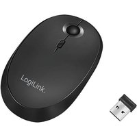 Logilink Maus Funk & Bluetooth,2.4GHz,800/1200/1600dpi,schw.