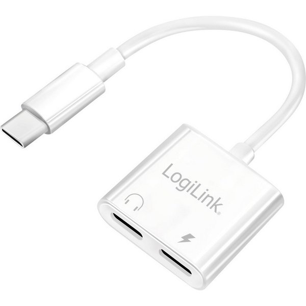 LogiLink LogiLink USB-C®, Audio Adapter [1x USB-C® - 1x USB-C® Buchse, USB-C® B USB-Adapter
