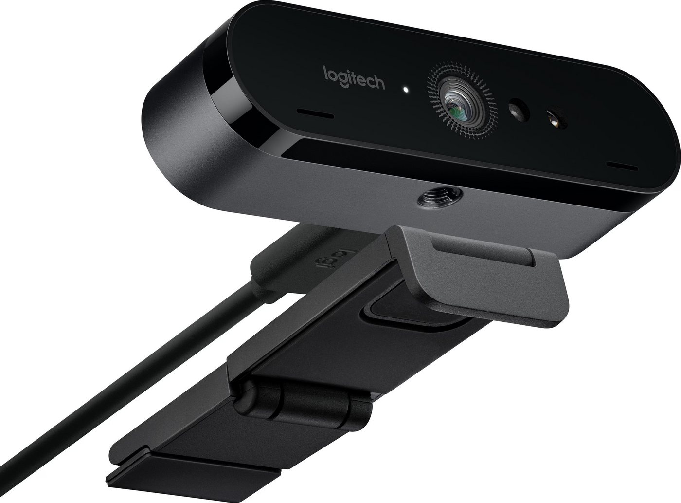Logitech Brio 4K Ultra HD - High-End-Streaming & Videokonferenzen Business Webcam (4K Ultra HD, Teams, Skype, Zoom, Cortana, Webex, GoToMeeting, Discord, Twitch – Bild 3 von 5
