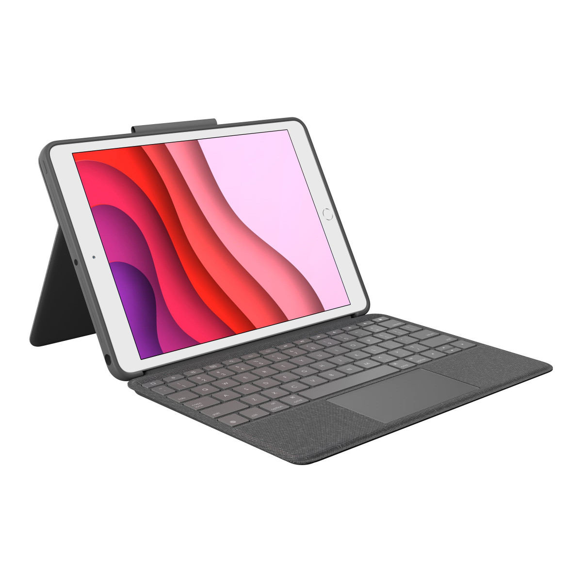 Logitech Combo Touch Tastatur und Foliohülle mit Trackpad