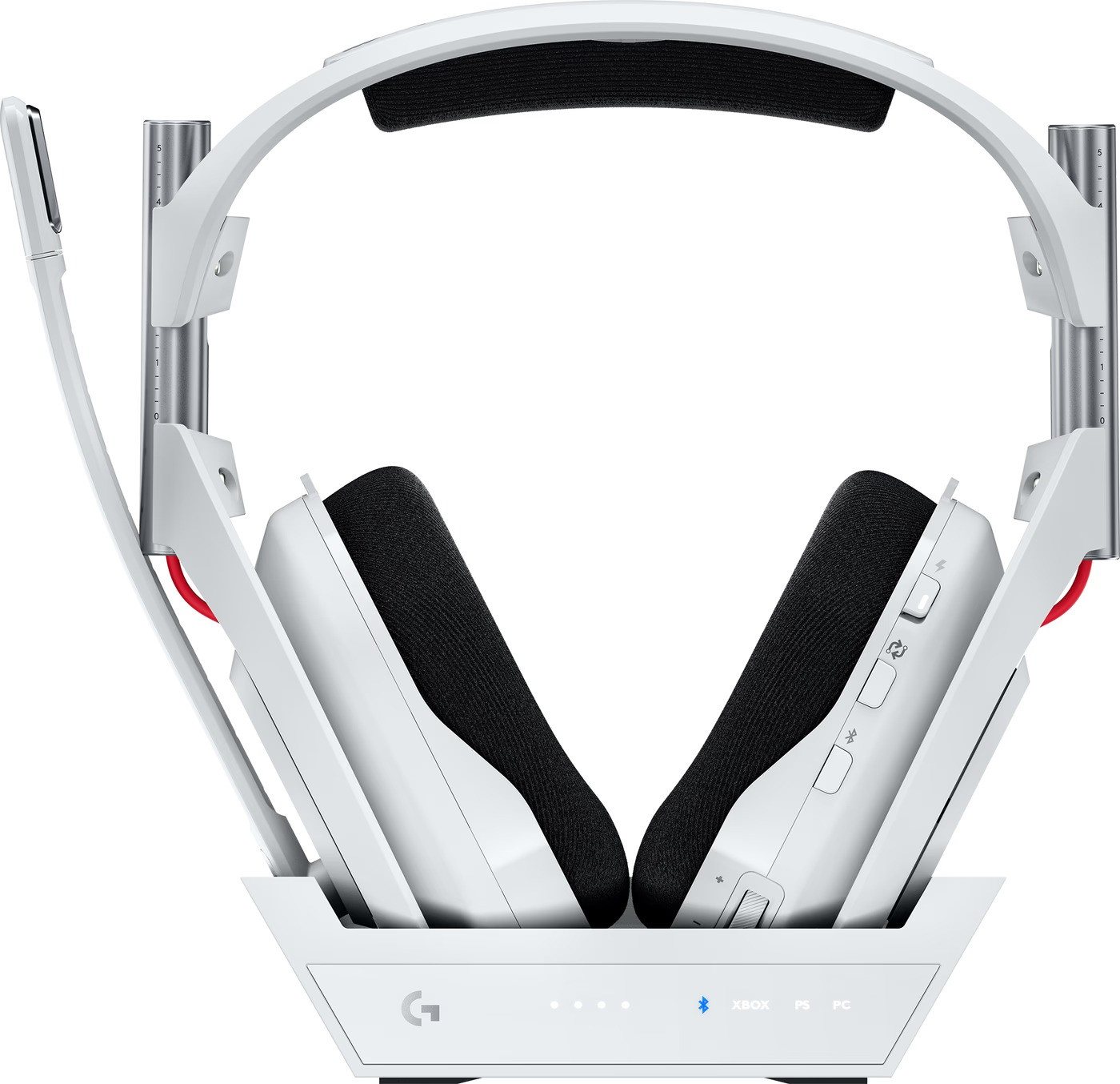 Logitech G Astro A50 LIGHTSPEED PS5 Xbox PC Kopfhörer Gaming-Headset (Bluetooth, Lautstärkeregelung, Stummschaltung, PLAYSYNC, Batteriestatusanzeige, Bluetooth, – Bild 2 von 3