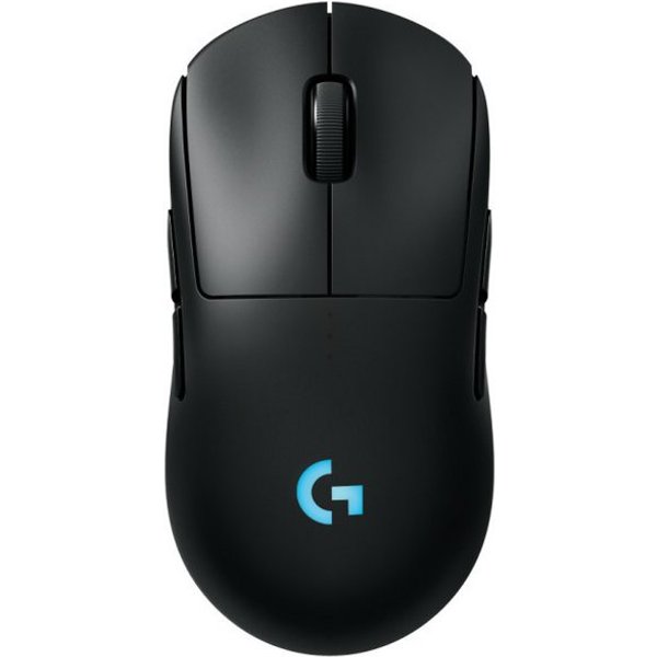 Logitech Gaming-Maus PRO 2 LIGHTSPEED, Schwarz, Beidhändige kabellose Gaming-Maus