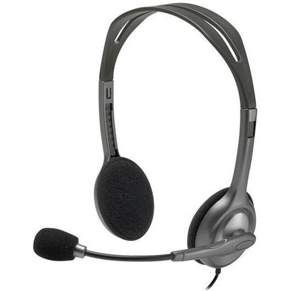 Logitech Headset H111 Stereo black retail