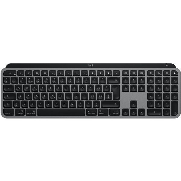 Logitech MX Keys für MAC Wireless Tastatur USB-C/Bluetooth –Schweizer QWERTZ Apple-Tastatur