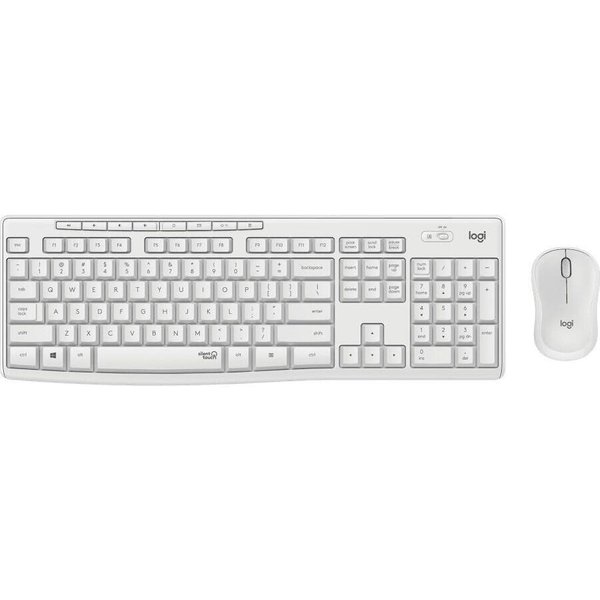 Logitech Wireless Keyboard+Mouse MK295 white retail