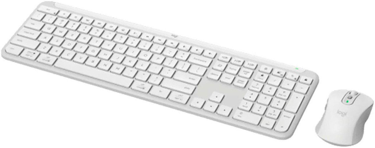 Logitech Wireless Keyboard+Mouse MK950 Signature Slim white – Bild 2 von 5