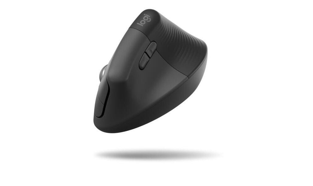 Logitech Wireless Mouse Lift Ergonomic black retail – Bild 4 von 5