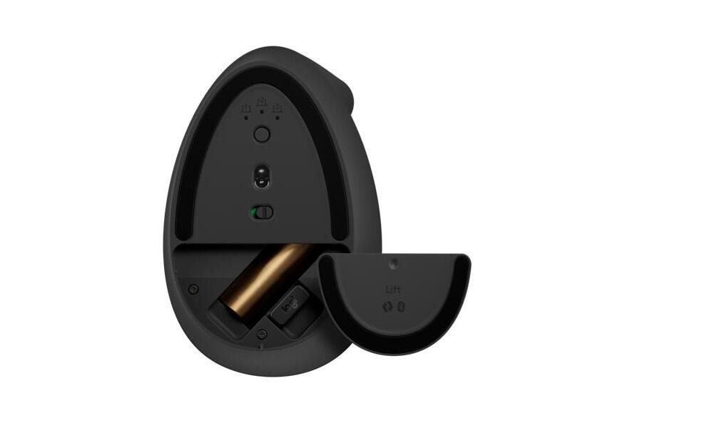 Logitech Wireless Mouse Lift Ergonomic black retail – Bild 5 von 5