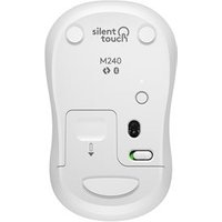 Logitech Wireless Mouse M240 silent weiß retail