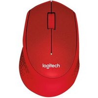 Logitech Wireless Mouse M330 silent plus red retail