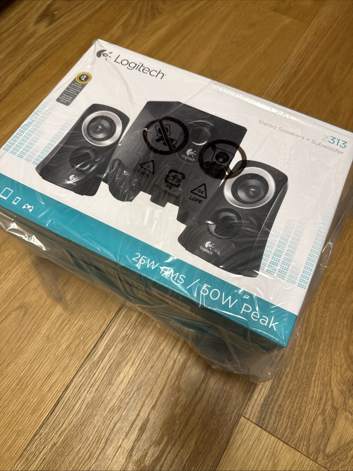 Logitech Z313 2.1 Lautsprecher System - Schwarz