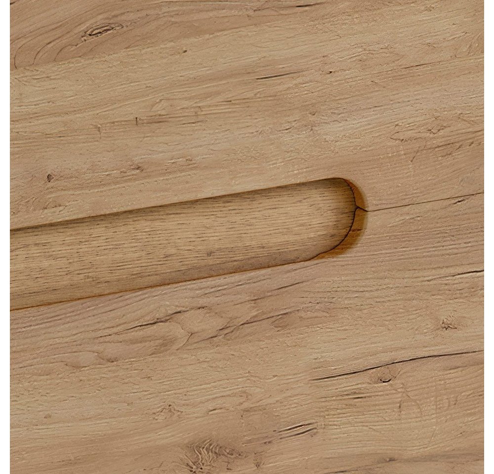 Lomadox Badmöbel-Set LUTON-56-CRAFT, (Spar-Set, 5-St), in Wotan Eiche Nb., B/H/T ca. 130/200/46 cm – Bild 3 von 5