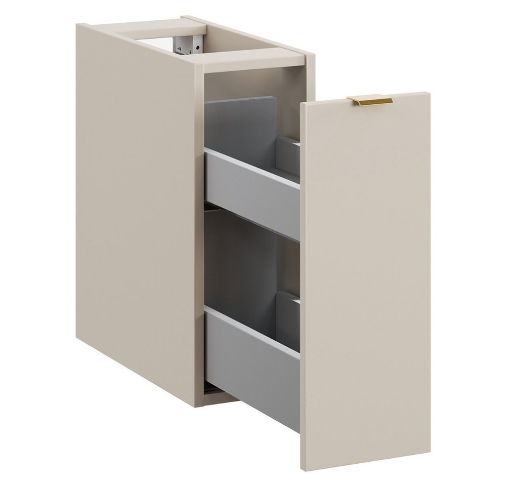 Lomadox Unterschrank DURANGO-56 20 cm breit, 1 Auszug, kaschmir – Bild 5 von 5