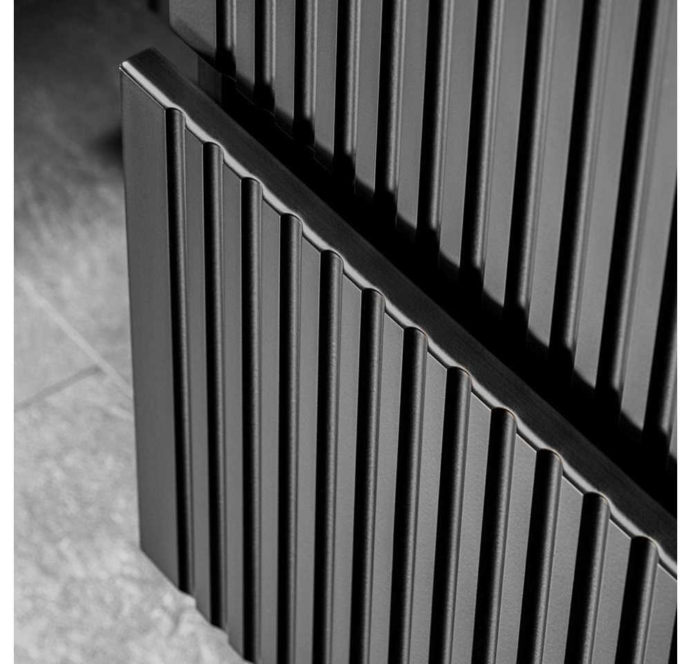 Lomadox Waschtisch ADELAIDE-56-BLACK, 60 cm breit in schwarz mit 2 Schubladen – Bild 3 von 5