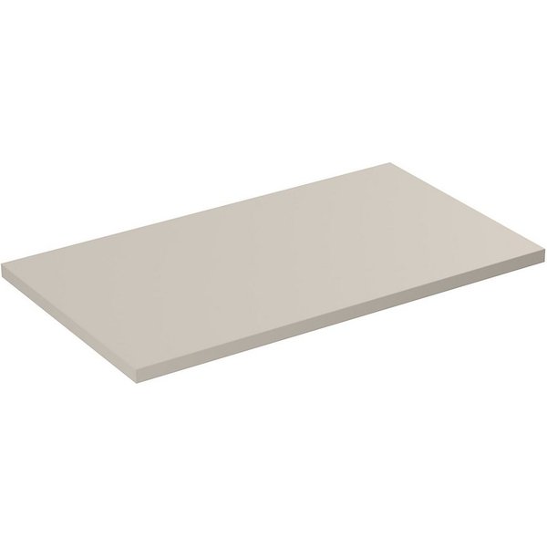 Lomadox Waschtischplatte DURANGO-56, Abdeckplatte für Waschtische, 80cm, kaschmir