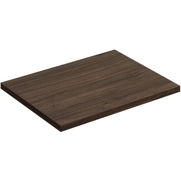 Lomadox Waschtischplatte TEMUCO-56-WALNUT, 60 cm breit in Walnuss