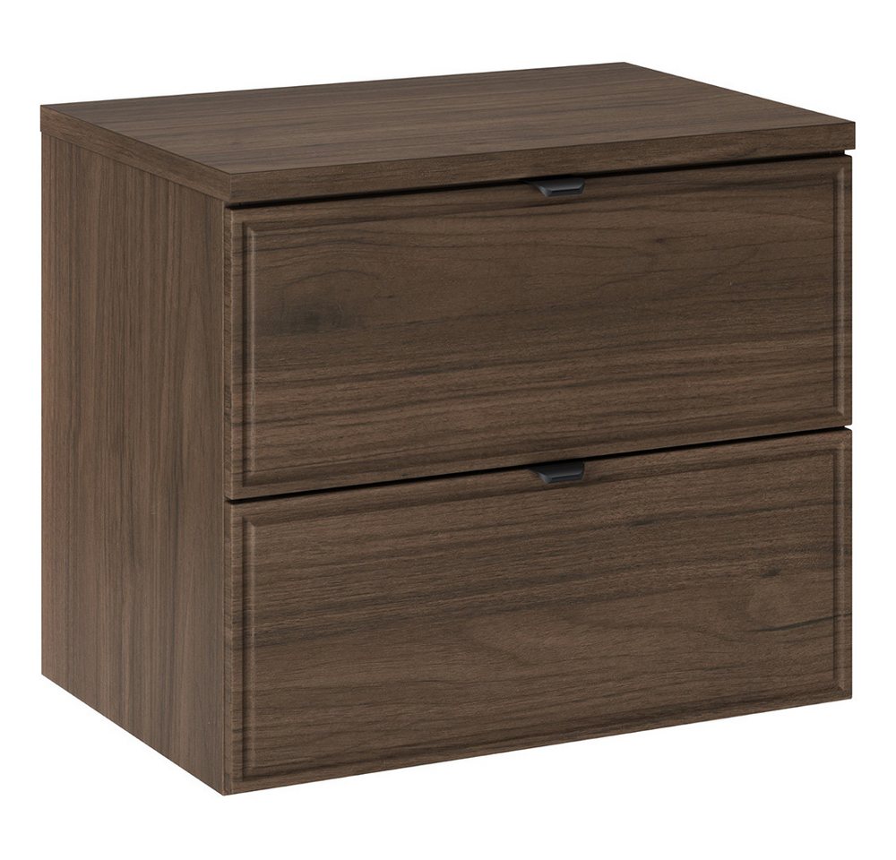 Lomadox Waschtischplatte TEMUCO-56-WALNUT, 60 cm breit in Walnuss – Bild 4 von 4
