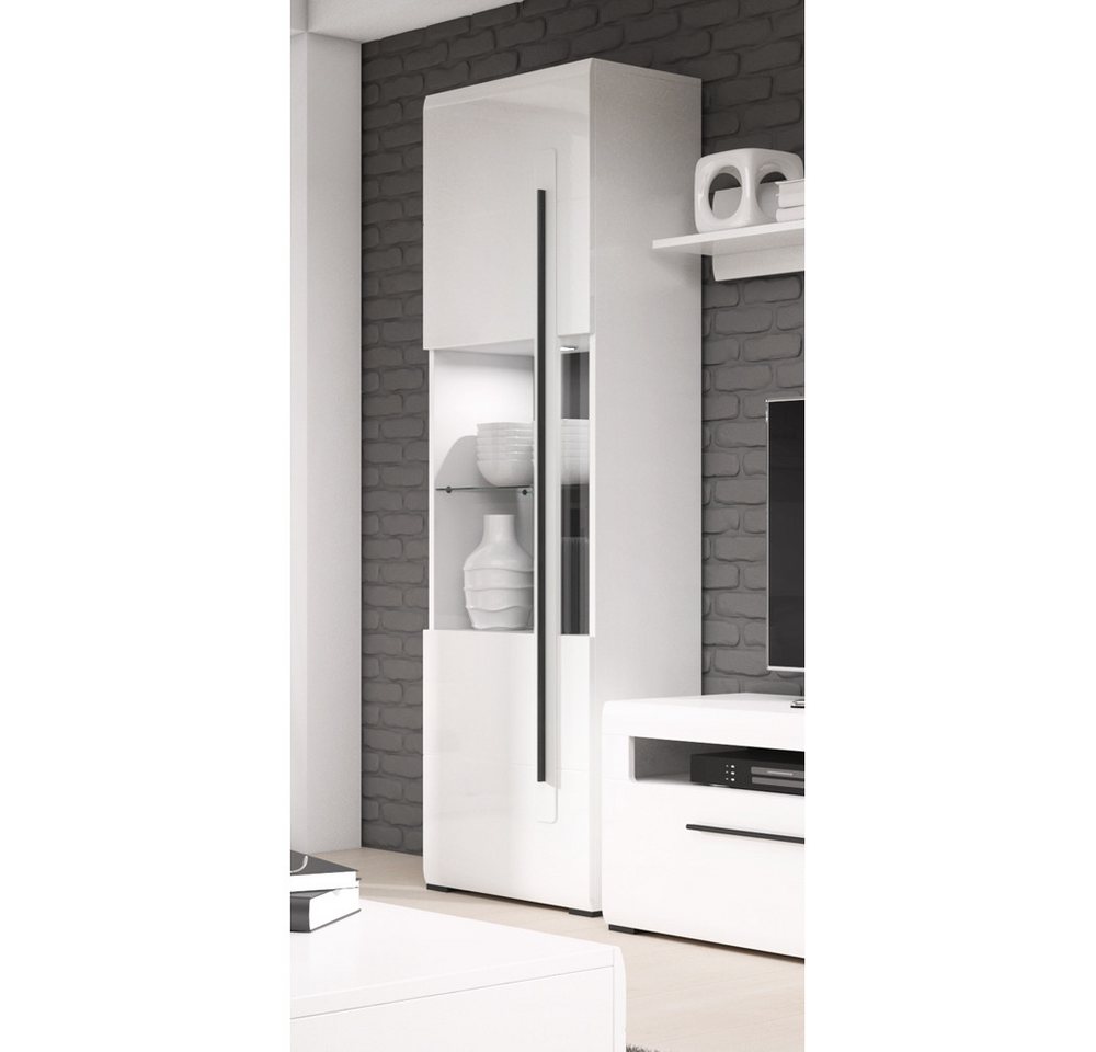 Lomadox Wohnwand TURDA-83, (5-St), moderner Stil inkl. LED Beleuchtung und Couchtisch – Bild 2 von 5