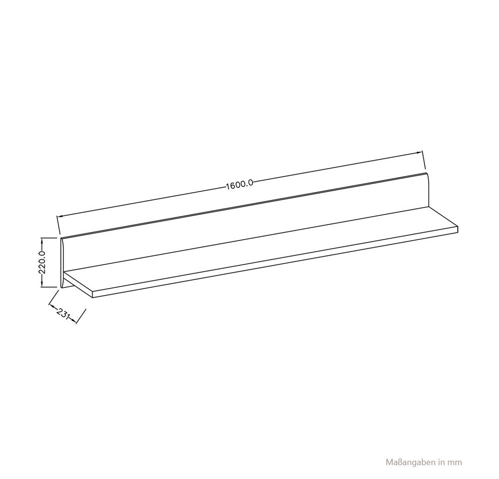 Lomadox Wohnwand TURDA-83, (5-St), moderner Stil inkl. LED Beleuchtung und Couchtisch – Bild 5 von 5