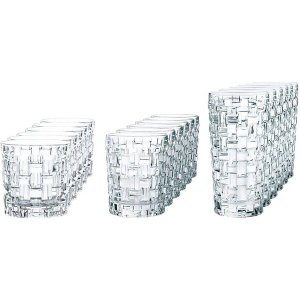 Nachtmann Longdrinkglas Nachtmann Bossa Nova Becherset 18 tlg., Glas