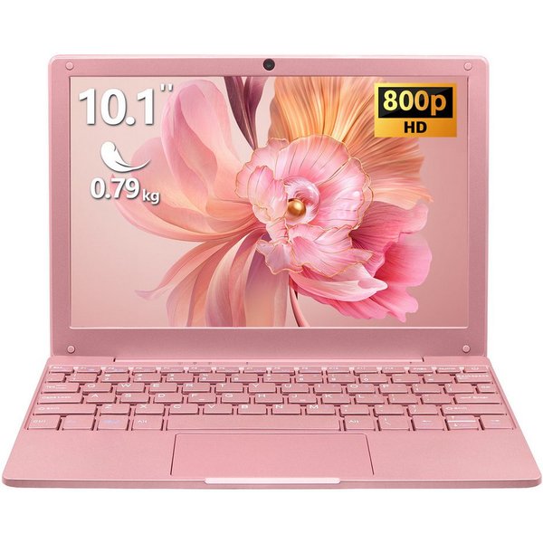 LONGEVINCE 10,1 Zoll Mini Laptop, Celeron N4020, 8GB RAM, Ultradünn Notebook (25,65 cm/10,1 Zoll, Intel Celeron N4020, Intel UHD Graphics 600, 8 GB, 256 GB SSD,