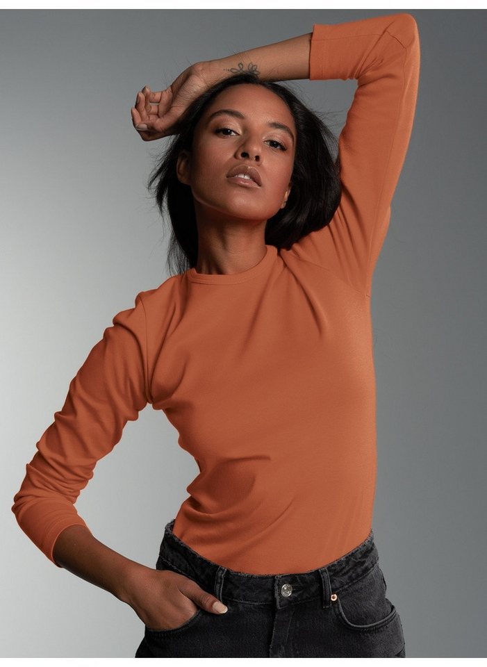 Trigema Longsleeve TRIGEMA Langarmshirt (1-tlg) – Bild 3 von 4