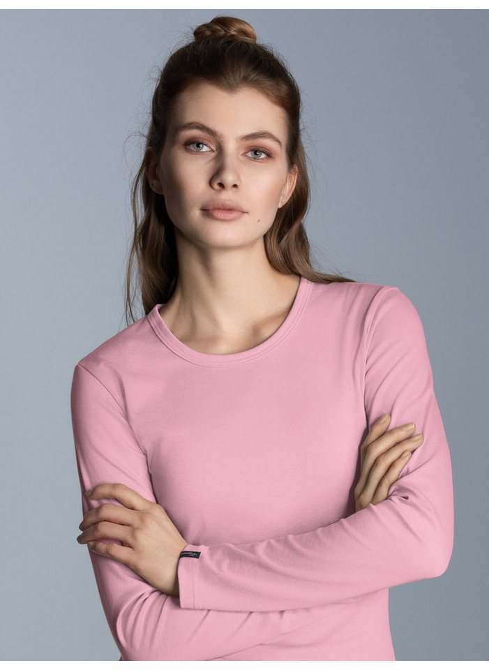 Trigema Longsleeve TRIGEMA Langarmshirt (1-tlg) – Bild 3 von 4