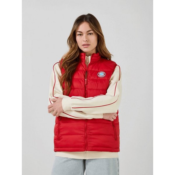 FC Bayern München Longweste FC Bayern München, Steppweste Essentials, Herren, Rot