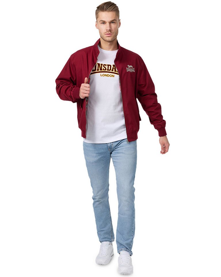Lonsdale Blusenjacke Harrington (Packung, 1-St., 1 Jacke) Gerippter Kragen – Bild 2 von 4