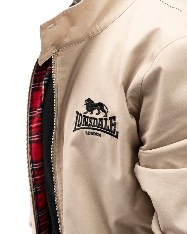 Lonsdale Blusenjacke Harrington (Packung, 1-St., 1 Jacke) Gerippter Kragen – Bild 4 von 4