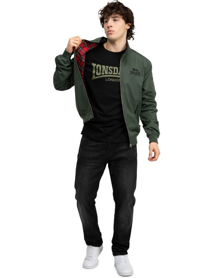 Lonsdale Blusenjacke Harrington (Packung, 1-St., 1 Jacke) Gerippter Kragen – Bild 2 von 4