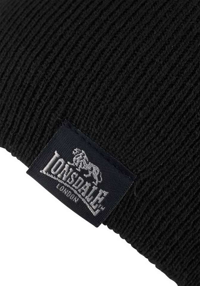 Lonsdale Strickmütze und Schal als Set LEAFIELD (Packung, 2-St., mit Schal) Set aus Schal undMütze – Bild 5 von 5