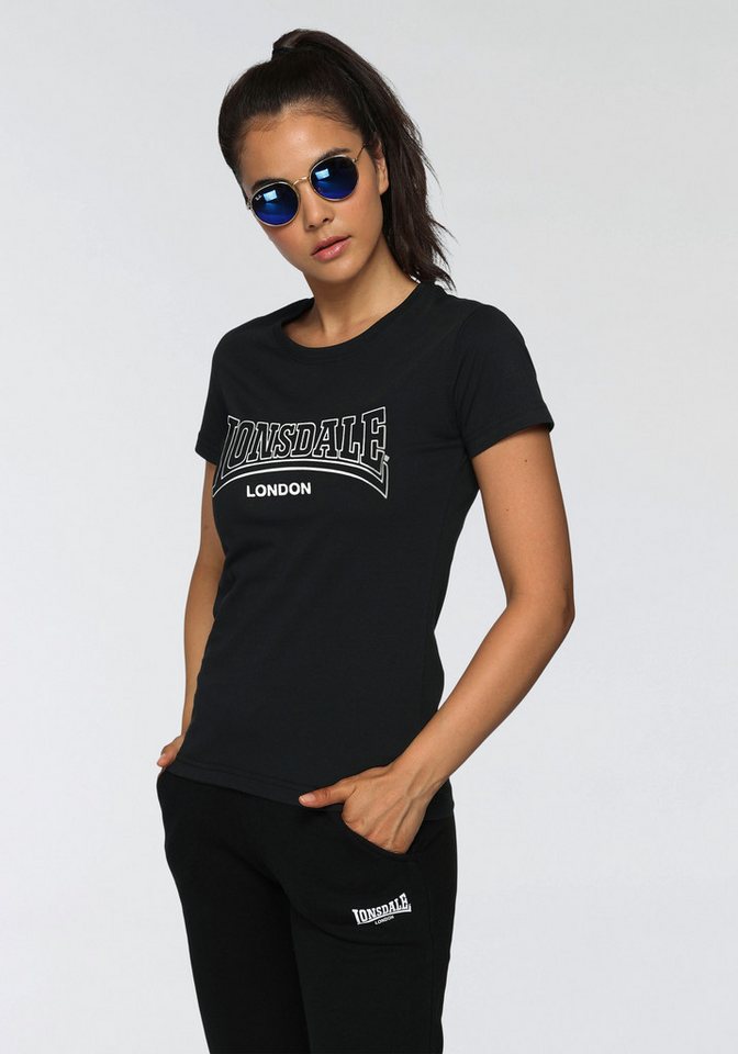Lonsdale T-Shirt ROWRAH (Packung, 2-tlg) Packung mit 2 T-Shirts, Kurzarm, Rundhalsausschnitt, aus Baumwolle – Bild 2 von 5