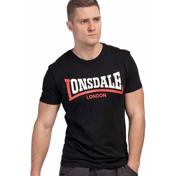 Lonsdale T-Shirt Two Tone (Packung, 1-tlg., 1 Packung) aus Baumwolle