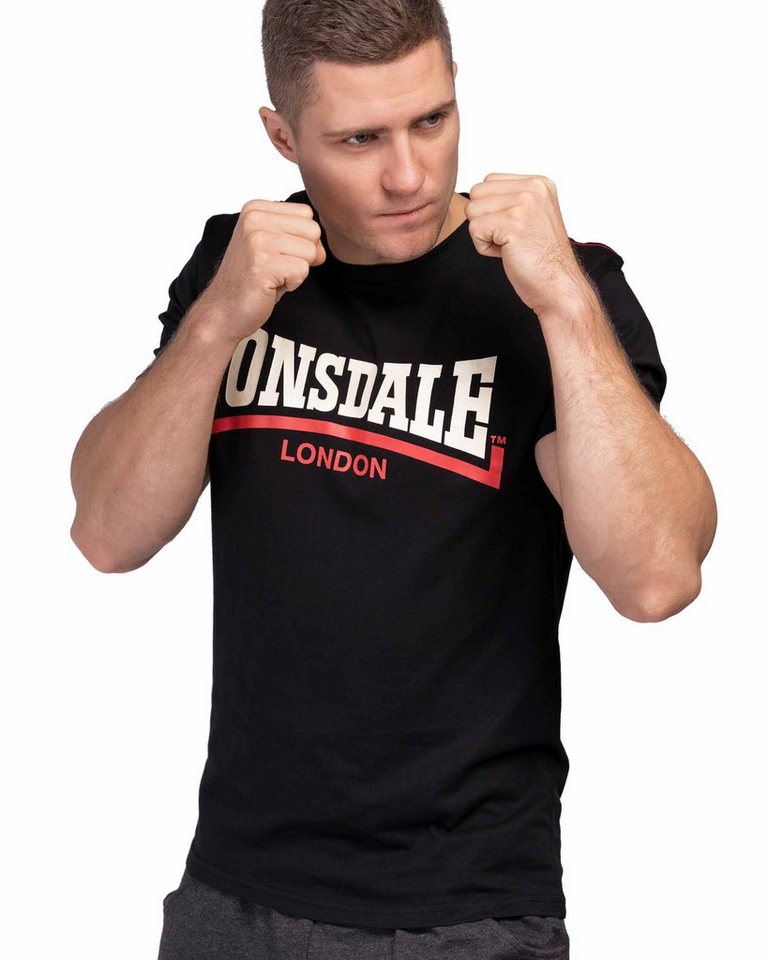Lonsdale T-Shirt Two Tone (Packung, 1-tlg., 1 Packung) aus Baumwolle – Bild 2 von 4
