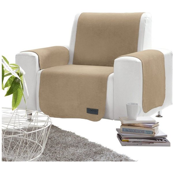 LOOKS by Wolfgang Joop Sesselschoner Sessel- und Sofaschoner, Baumwollmischung Uni