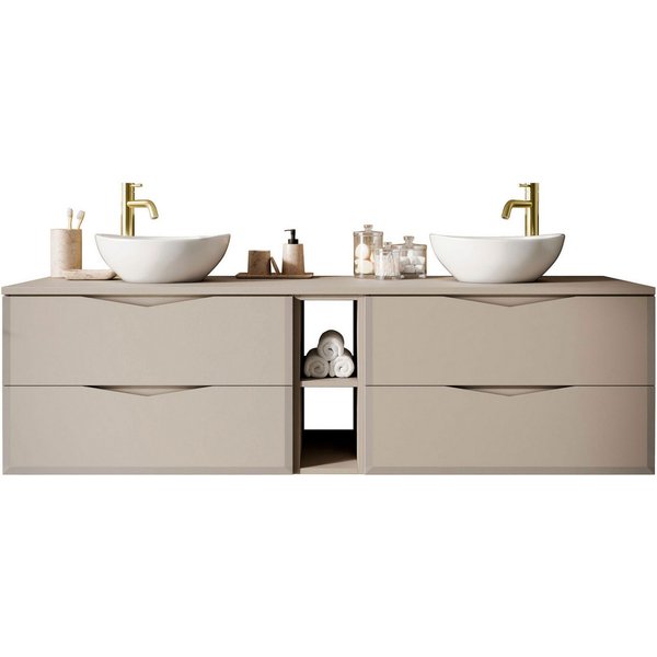Lookway Badmöbel-Set MIRA III 140 cm, 140x50x46 cm