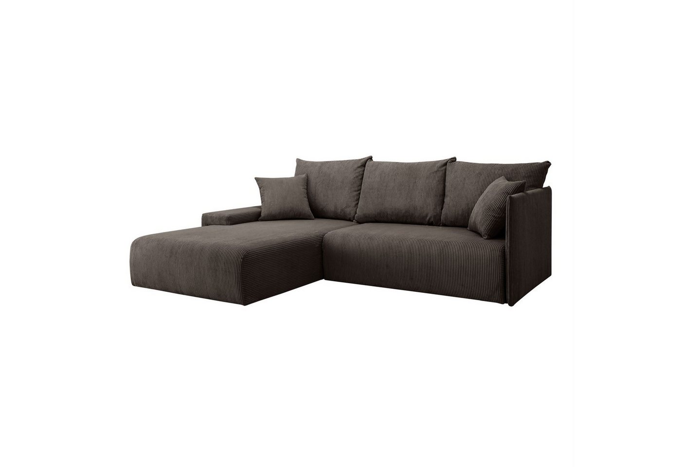 Lookway Ecksofa LAVIO in L-Form mit Schlaffunktion und Bettkasten, 246x188x93 cm – Bild 3 von 5
