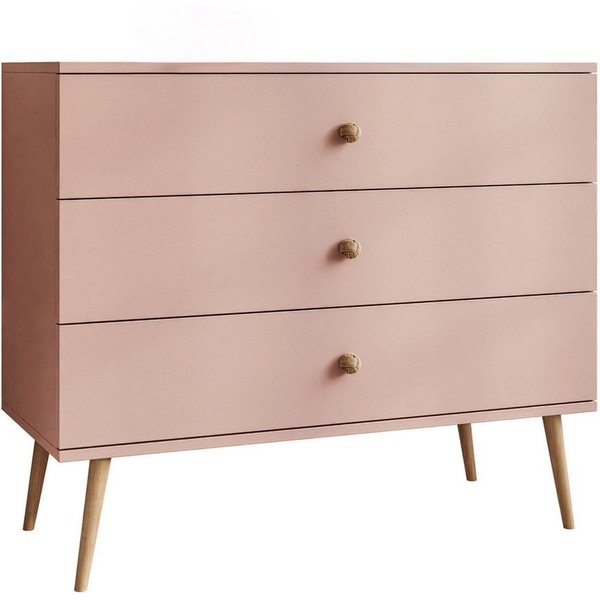 Lookway Highboard HARMONY 3S Kommode mit drei Schubladen, 100x41x85 cm