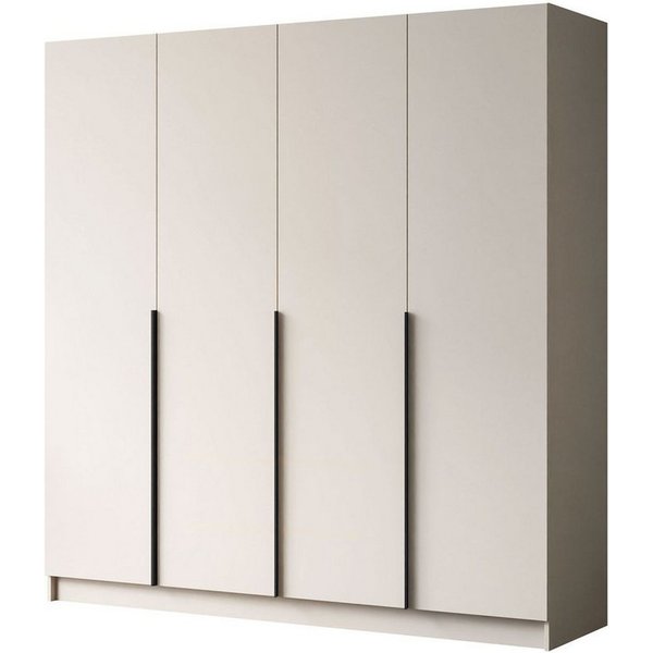 Lookway Kleiderschrank AUREL 4D KASCHMIR Drehtürenschrank 200x57x210 cm