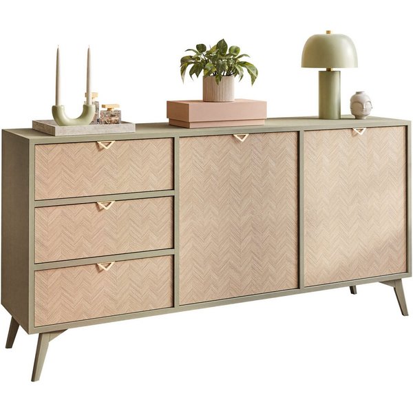 Lookway Kommode ALOE KSZ158 mit Schubladen, 158x38x80 cm