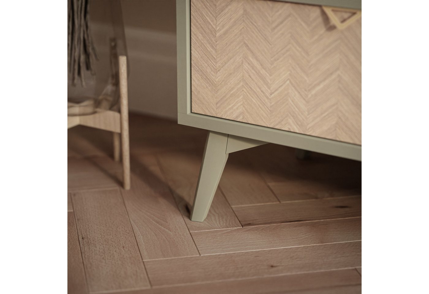 Lookway Kommode ALOE KSZ158 mit Schubladen, 158x38x80 cm – Bild 4 von 5