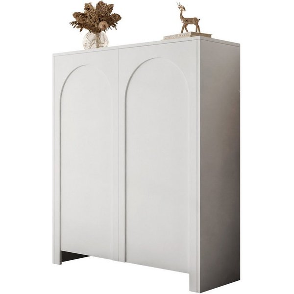 Lookway Kommode ARIADNA, hohe zweitürige Ausführung (1x Kommode), 104x119x35 cm