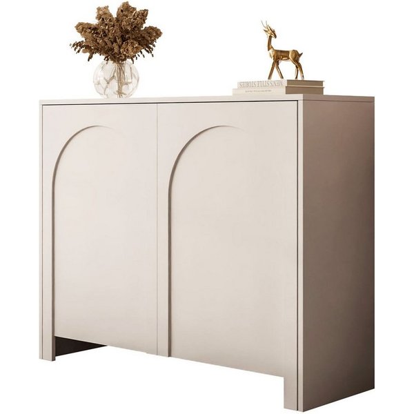Lookway Kommode ARIADNA mit zwei Türen (1x Kommode), 104x83x35 cm