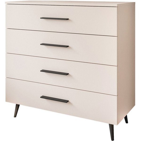 Lookway Kommode AURA KASCHMIR 4S mit Schubladen, 95x40x90 cm